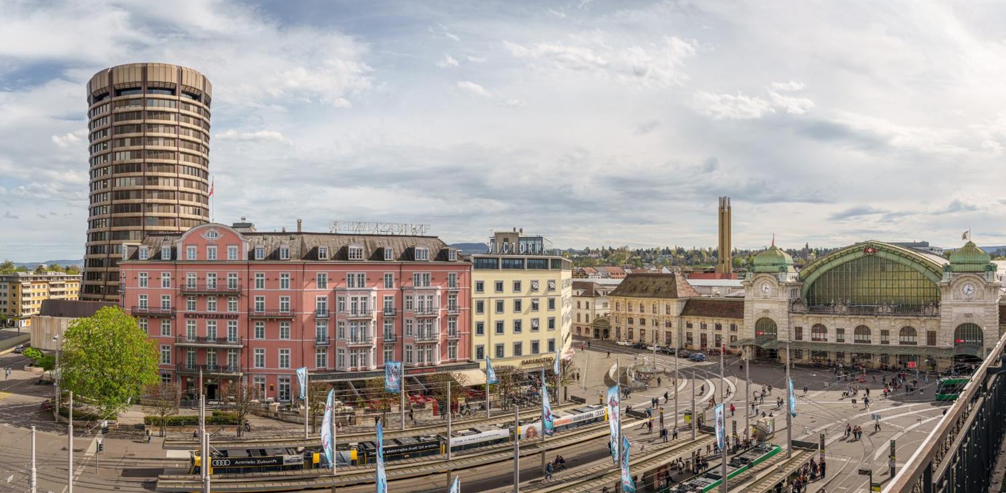 Hotel Schweizerhof Basel Bagian luar foto