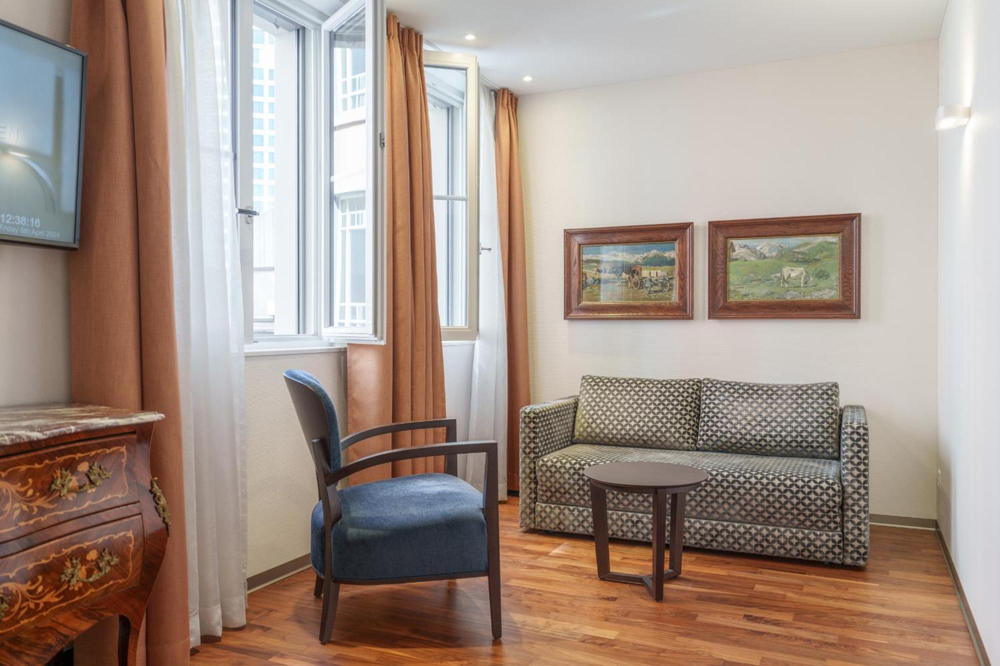 Hotel Schweizerhof Basel Bagian luar foto