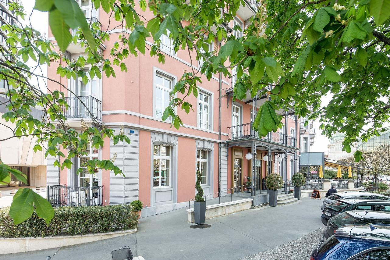 Hotel Schweizerhof Basel Bagian luar foto