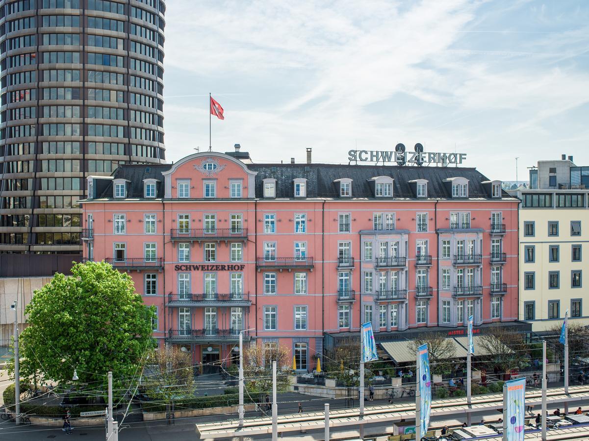 Hotel Schweizerhof Basel Bagian luar foto